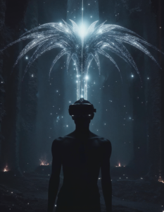 A VR experience that simulates the spiritual cleansing of baptism or wudu