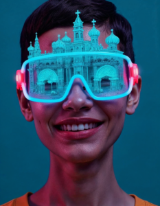 AR glasses that provide guided tours of religious landmarks